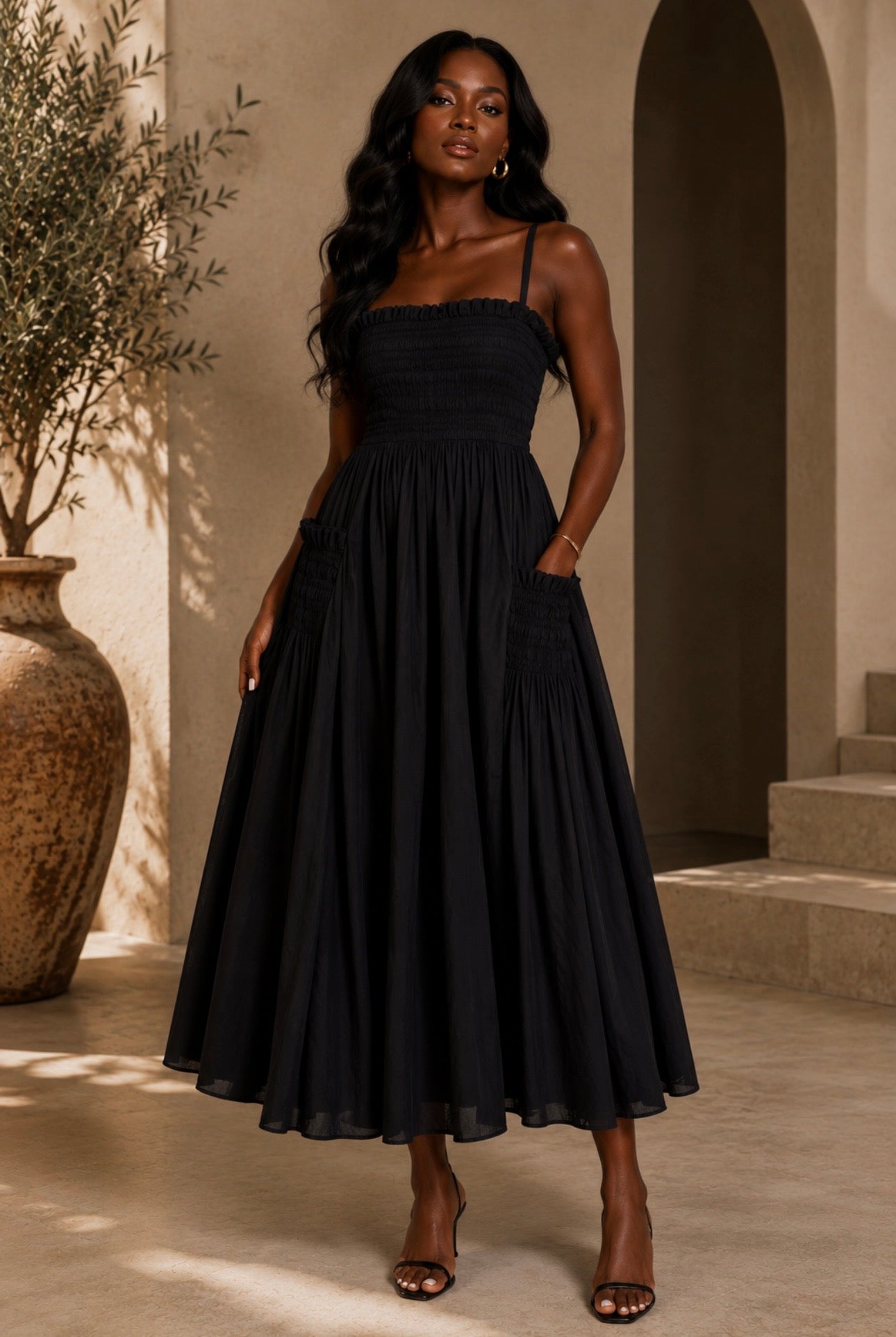 The Noir Elegance Dress